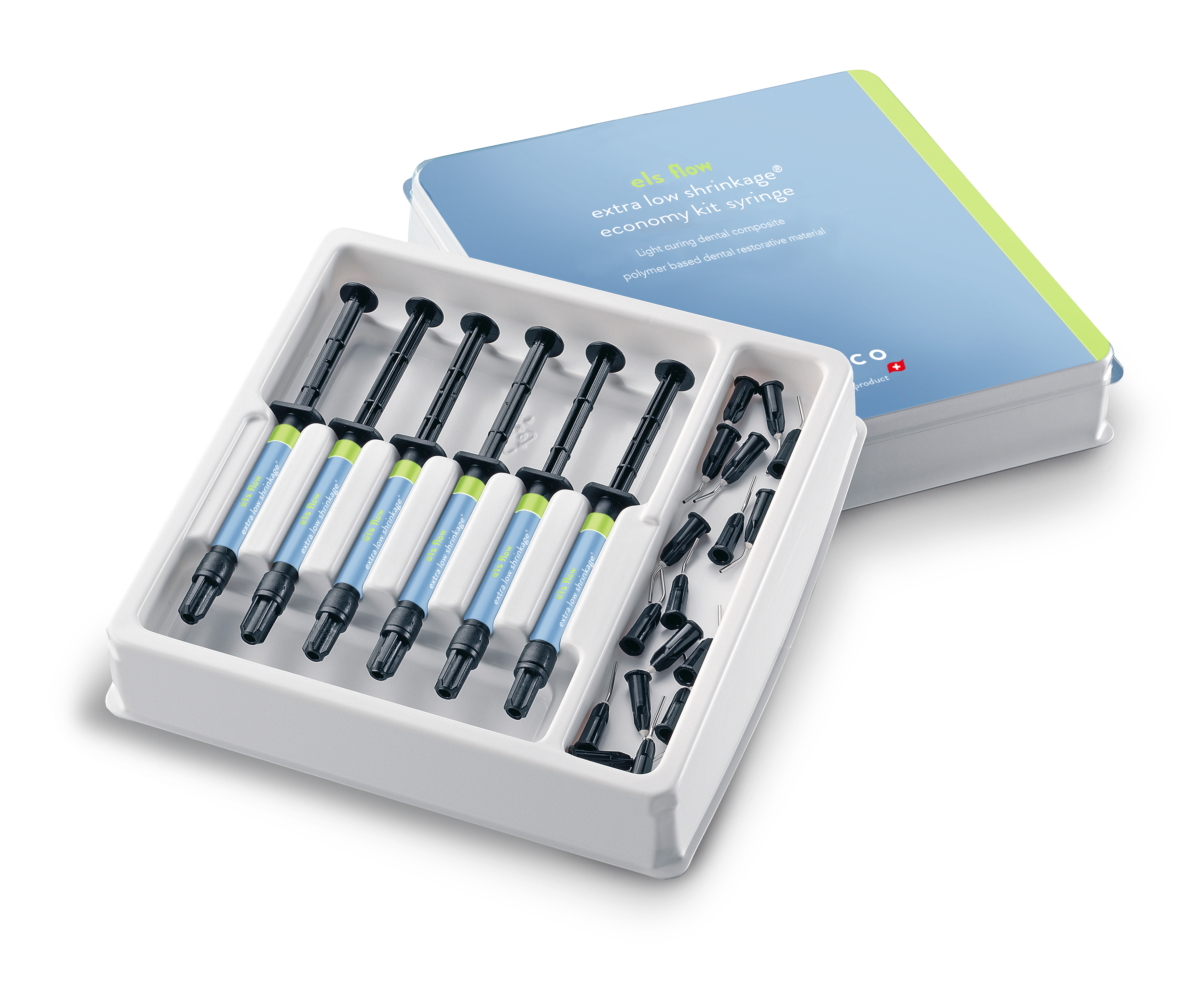ELS Extra low shrinkage® FLOW Economy Kit | syringe - #7135