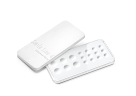 Micro-Layer, Slimpad Micro 18 Wells Stains Tray (white) - #16118-1-S