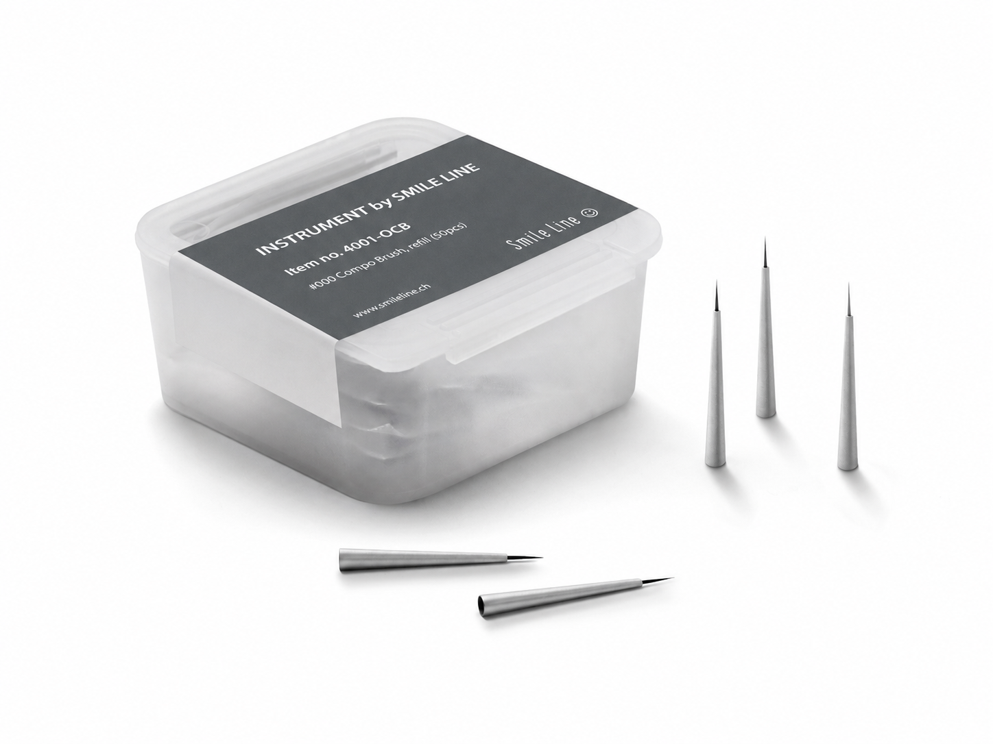 Compo Brush Lab, spare tips #000 (50 pcs) – #4001-OCB